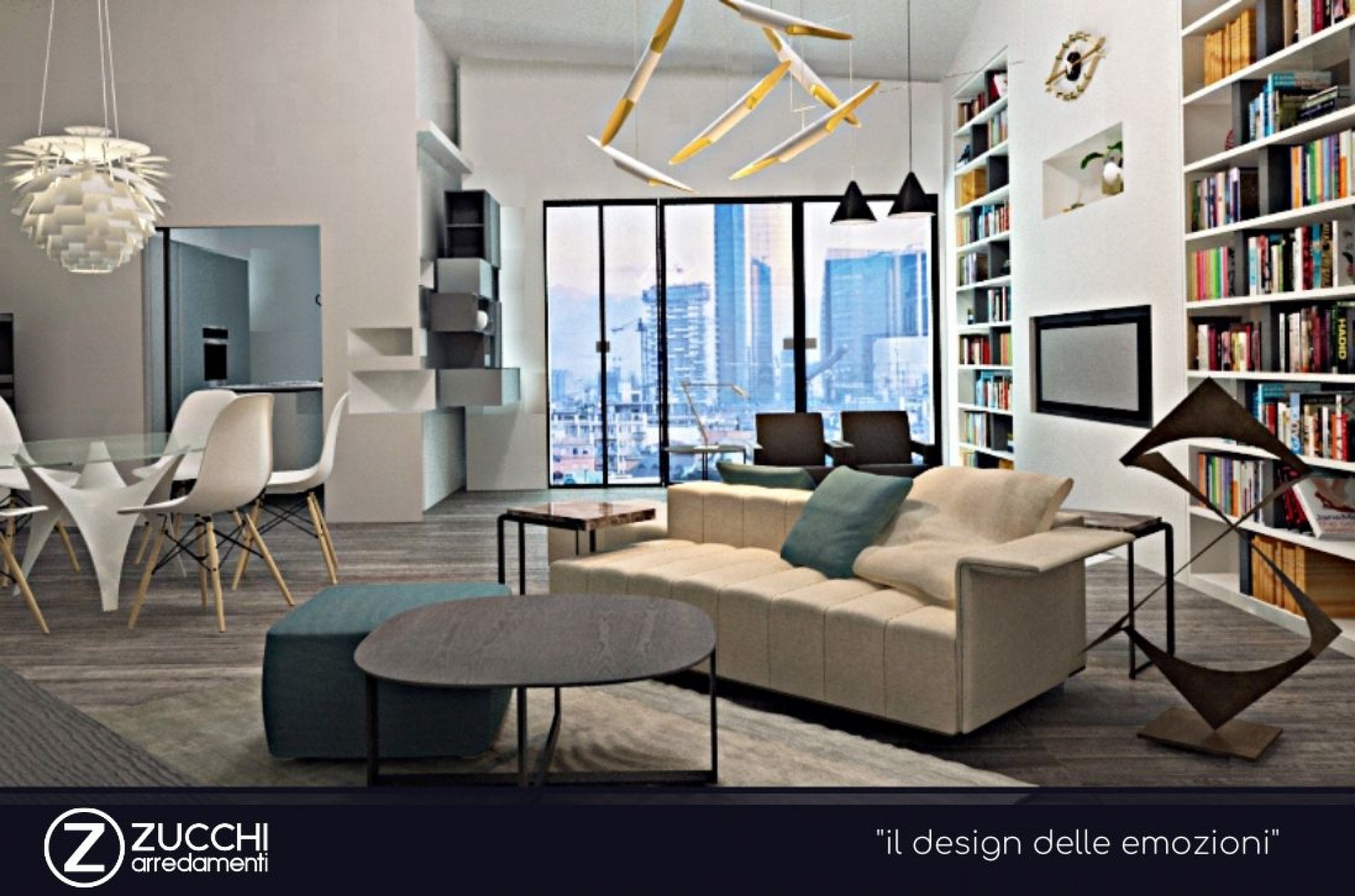 Arredamento Completo Zona Living 0 by Zucchi Arredamenti