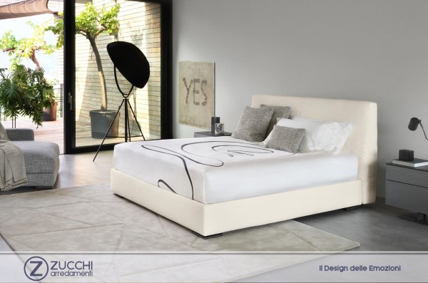 Carte d'arredo Letto MyPlace Flou Zucchi Arredamenti Made in Italy 01