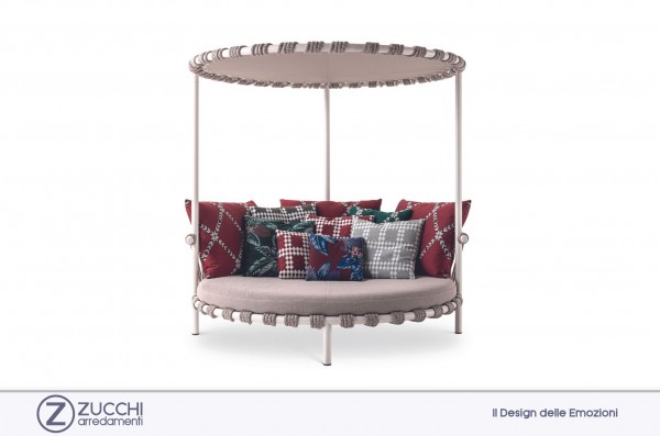Carte d'arredo Love Bed Trampoline Cassina Outdoor zucchi arredamenti made in italy 01
