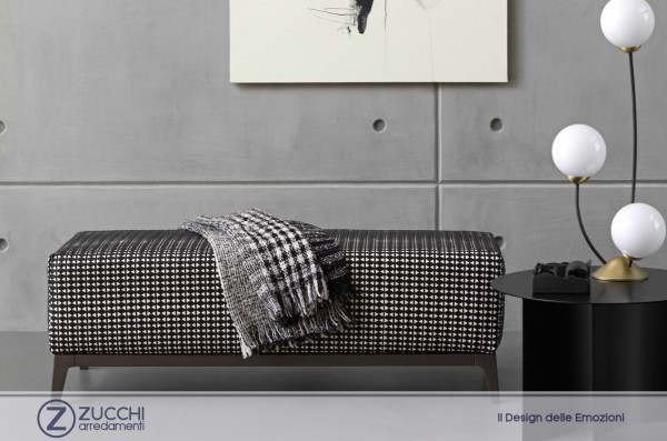Carte d'arredo Panca Olivier Flou Zucchi 01