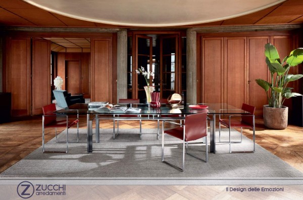 Carte d'arredo Tavolo Doge Cassina Zucchi arredamenti Italy Interior design 01