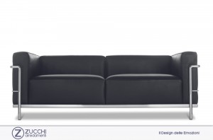 Le Corbusier, Jeanneret, Perriand: LC2 Fauteuil Grand Confort, petit modèle 01