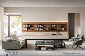 Vincent Van Duysen: Libreria e Multimedia Bookshelves and Multimedia Grid Molteni&C ZUCCHI 01