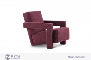 Gerrit Thomas Rietveld: Poltrona Utrecht Cassina Zucchi Arredamenti 02