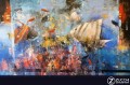 Dipinti d'autore Sikrea 150x200 Fondale marino tecnica mista