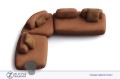 Divano Sofà Curve Art Nova Zucchi arredamenti made in italy 27