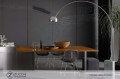 Lampada da terra Floor Lamp Arco Led Flos Base di marmo bianco di Carrara. Stelo telescopico in acciaio inossidabile satinato ZUCCHI arredamenti 02