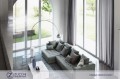 Lampada da terra Floor Lamp Arco Led Flos Base di marmo bianco di Carrara. Stelo telescopico in acciaio inossidabile satinato ZUCCHI arredamenti 04