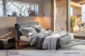 Letto Bed Gaudì Flou ZUCCHI arredamenti made in italy 01