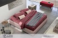 Letto Mandarine Sommier Flou Zucchi Arredamenti Made in Italy 01