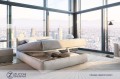 Letto Merkurio Flou Zucchi Arredamenti Made in Italy Design 02