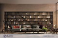Libreria Porta TV Bookcase TV-unit Inori Fiam Italia ZUCCHI 01