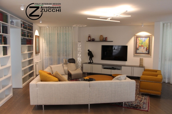 Progettazione e Realizzazione Zona Living 1 Zucchi Arredamenti