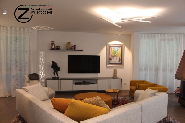 Progettazione e Realizzazione Zona Living 6 Zucchi Arredamenti